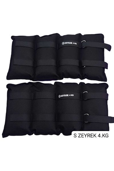Dsm 4 kg × 2 buc. Total 8 kg Set de greutăți pentru întărirea mușchilor încheieturii mâinii, piciorului, pungă de nisip