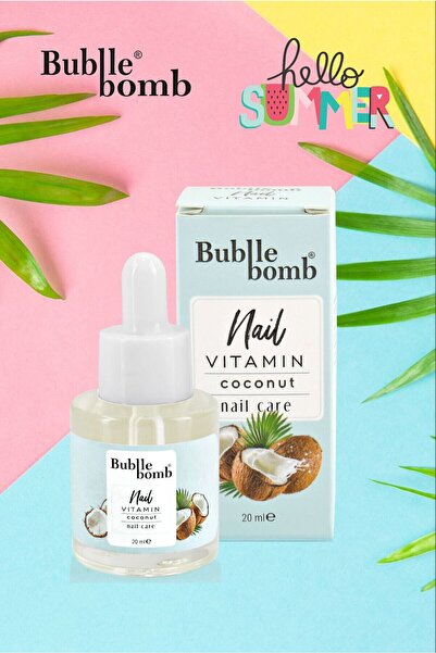 BUBBLEBOMB Tırnak Bakım Yağı 20ml Coconut Hindistan Cevizi Kokulu