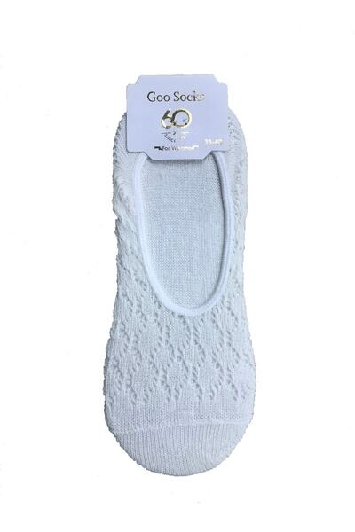 Goo Socks 6 pari belih mrežastih čarapa Baletanke