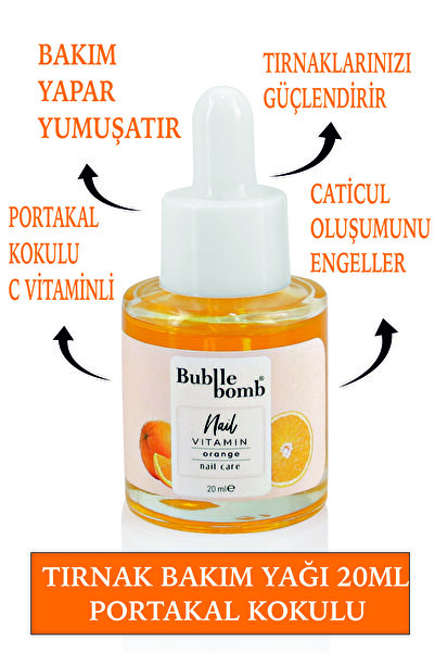 Tırnak Bakım Yağı 20ml Orange Portakal Kokulu