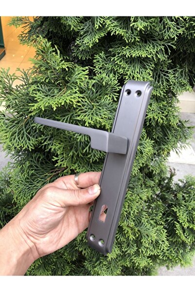 İyem Mâner de ușă cu oglindă Sofuoğlu Lux (Camera) Mat Andresit 1 SET PENTRU 1 UȘĂ