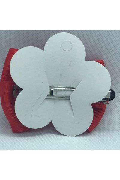 Lika Bow Buckle Red (automatic Clip)