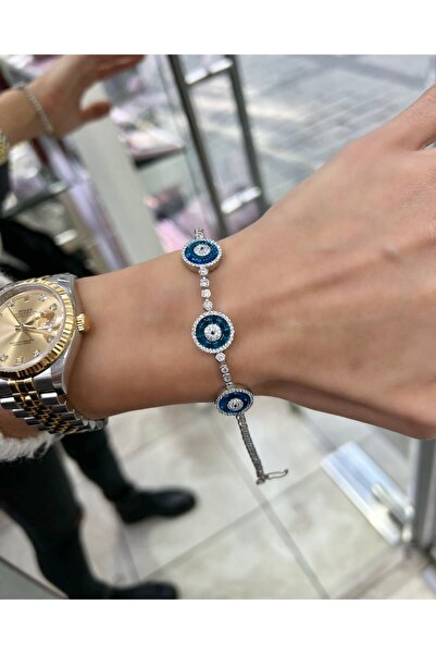 byeldaeksioglu 3'lü Camgöz Suyolu Bileklik