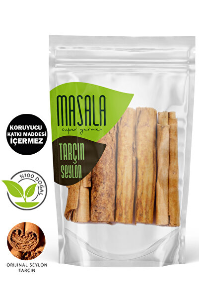 Super Gurme Masala Seylon Tarçın Çubuk 25 g - Ceylon Cinnamon Bark (Menşei; S...