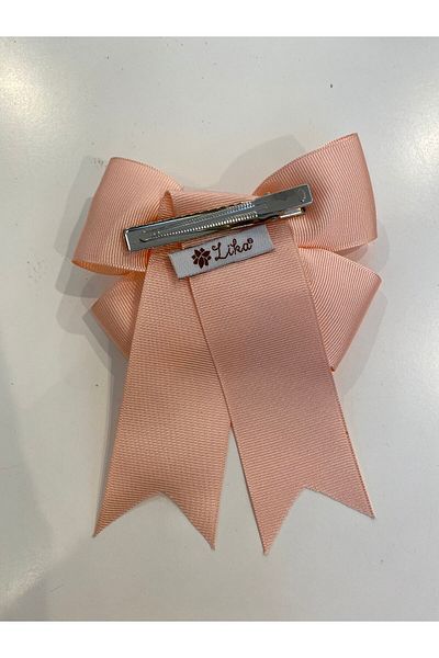 Lika 32 Tailed Stylish Knotted Large Bow Buckle Powder