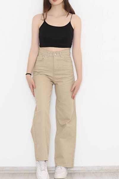 geenz manifacture Morcelo 90's Snow Wash Blue Lycra Super ψηλόμεσο φαρδύ τζιν παντελόνι Palazzo