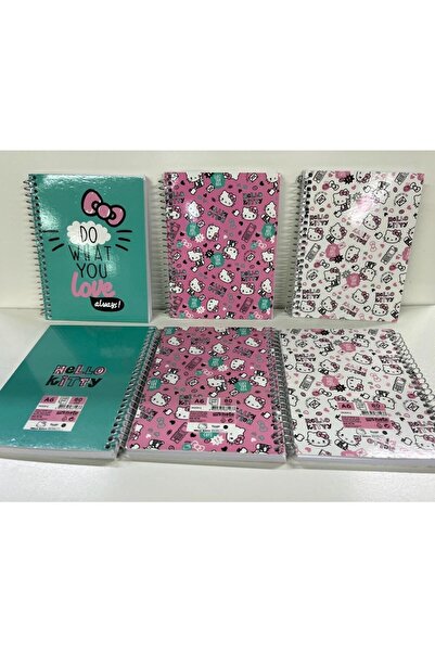 Mynote Hello Kitty Not Defteri A6 80yp. Çizgili