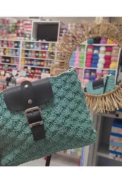 Kevser nur tuhafiye Knitted Patterned Women's Bag