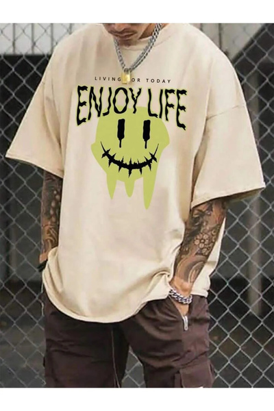 npLStore Unisex dizajn, štampana oversize majica