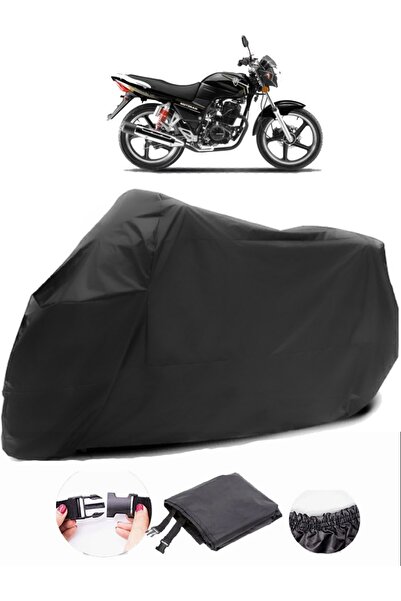 AutoZEL قماش أسود متين مقاوم للماء لدراجة نارية آسيا الترا 150