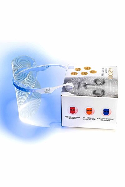 Vassoul Led Foton Güzellik Yüz Maskesi Beauty Mask