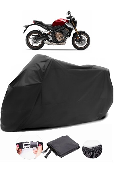 AutoZEL هوندا CB 650 R نسيج متين ومقاوم للماء باللون الأسود للدراجات النارية