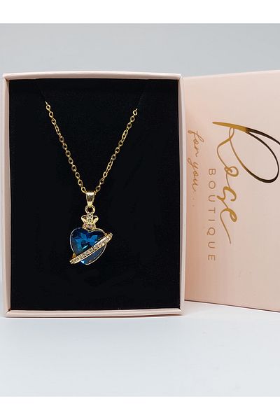 RoseCo00 Women's 316L Stainless Steel Necklace