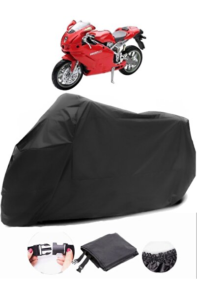 AutoZEL قماش أسود متين مقاوم للماء لدراجة نارية Ducati 999