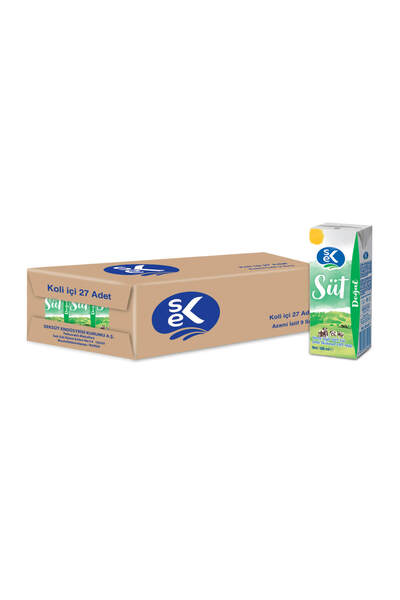 Sek %1,5 Yağlı Süt 180 ML X 27