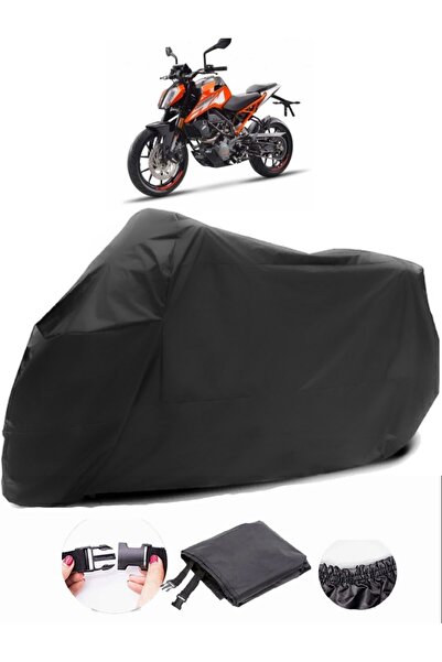 AutoZEL KTM 125 Duke أسود للدراجات النارية من القماش المشمع المقاوم للماء