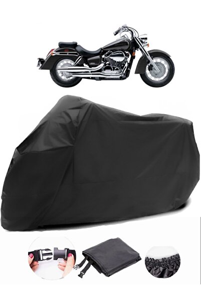 AutoZEL هوندا VT 750 C ظل أسود للدراجات النارية من القماش المشمع المقاوم للماء