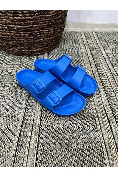 Behtah Kundura Подвійна пряжка Легка підошва М'яка і гнучка протиковзка пляжна підошва сад басейн сандалі тапочки