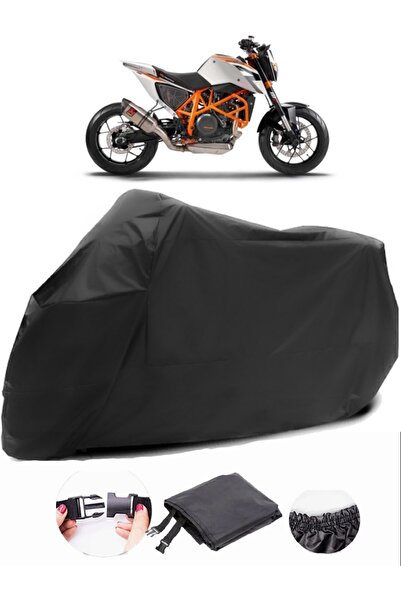 AutoZEL KTM 690 Duke R قماش أسود للدراجات النارية مقاوم للماء ومتين