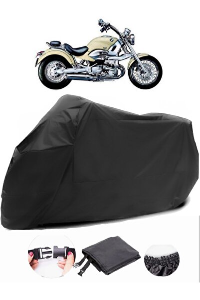 AutoZEL قماش مقاوم للماء للدراجة النارية باللون الأسود لسيارة BMW R 1200 C