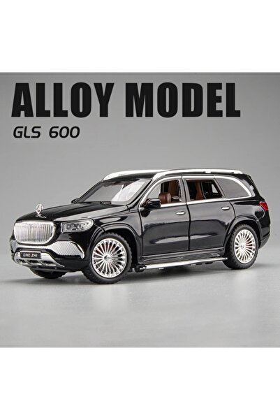Jutenya Mercedes Benz Maybach GLS 600 SUV 1:24 Ölçek Model Diecast Koleksiyon...