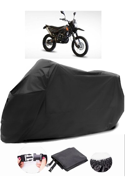 AutoZEL آسيا RX 250 Super Moto أسود للدراجات النارية القماش المشمع مقاوم للماء