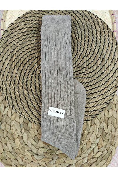 erceys Γυναικείες βαμβακερές 1 ζεύγος παχιά σόλα με μοτίβο πετσέτας για ψηλά ...