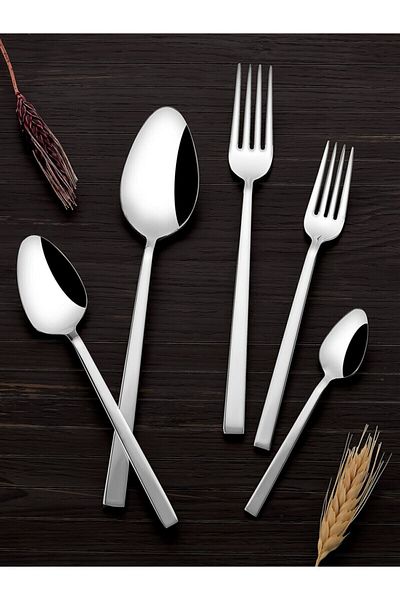 NİCE Nice Elite 12 Pieces Luxury Tablespoon 3mm