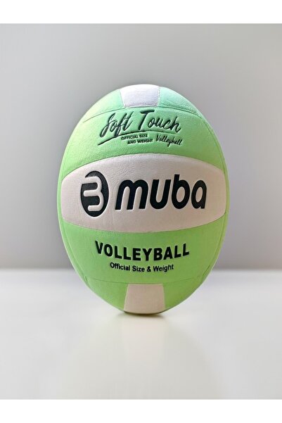 Clifton Yeşil Voleybol Topu SoftTouch (Dikişli - Yeşil) 5 Numara
