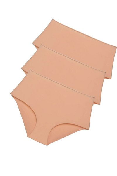 Neweste Laser Cut Seamless No-trace Midi εσώρουχα - Σετ 3, βαμβακερή κόλληση