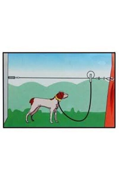 LİDERSAN ÇELİK Steel Garden Binding Rope for Dogs 5 Mmx4.5 Meters