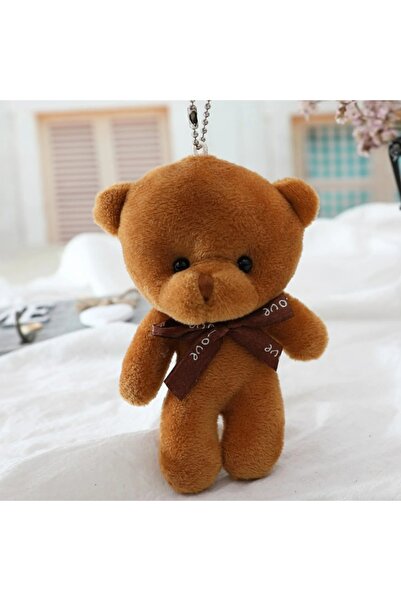 Cinnamon Bunny Peluş Ayıcık Anahtarlık Araba Çiçek Çanta Süsü 1 Adet