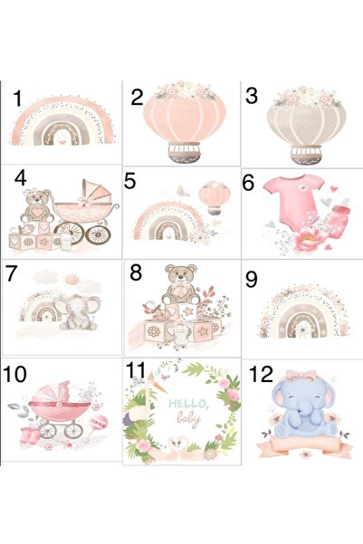 Angel Gift Chocolate 150 Adet-kutusuz- Isme Özel Hediyelik Hoşgeldin Kız Bebe...