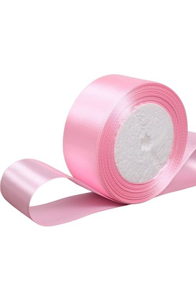 serap çiçekçilik 4 CM 20 METERS PINK SATIN RIBBON