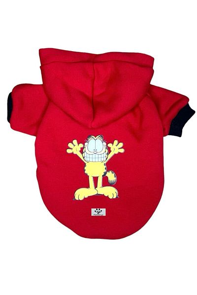 PetiliDünya Garfield Hooded Fleece Sweatshirt Dog And Cat Outfit & Dress hoodie