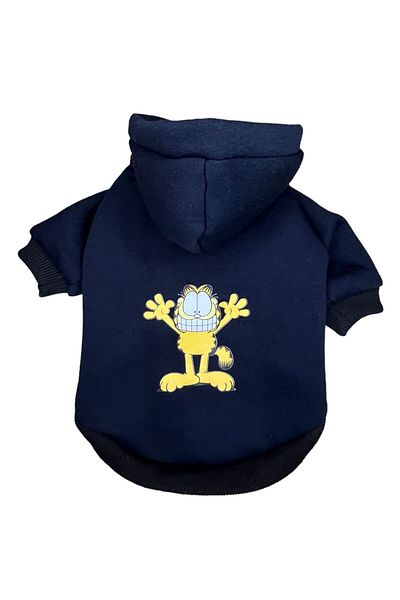 PetiliDünya Garfield Hooded Fleece Sweatshirt Dog And Cat Outfit & Dress hoodie