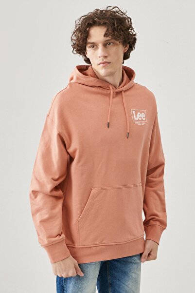 Lee Regular Fit Comfortable Cut 100% Cotton Hooded Sweatshirt