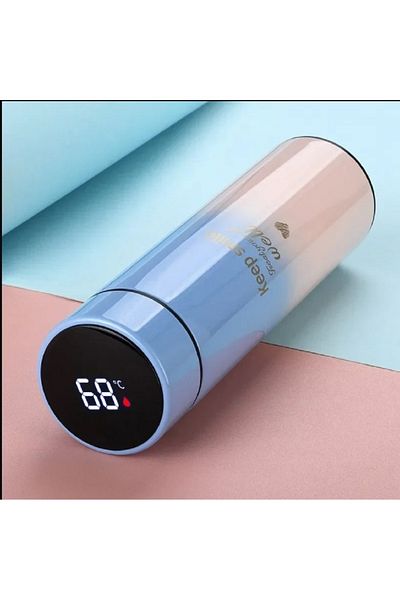 hediyeconcepti 500ml Stainless Steel Thermos & Flask with LCD Temperature Indicator