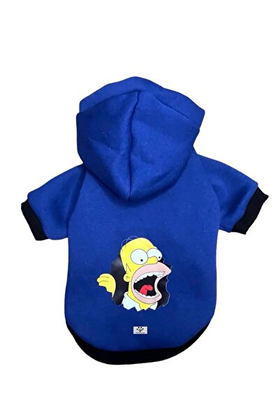 PetiliDünya Homer Simpson Cat & Dog Outfit Sweatshirt Hoodie simpson Printed ...