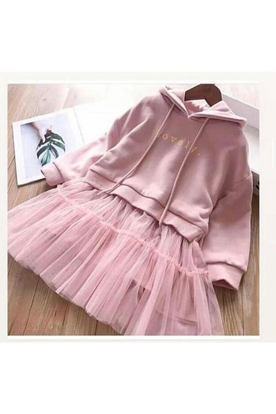BERFONZO KIDS Tutu Sweat Dress