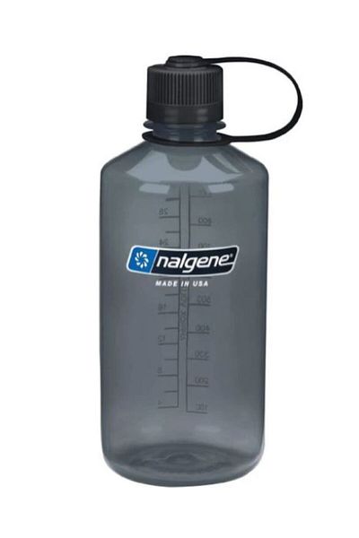 NALGENE 32oz Tritan Flask - Water Bottle & Camping Flask with Black Hood
