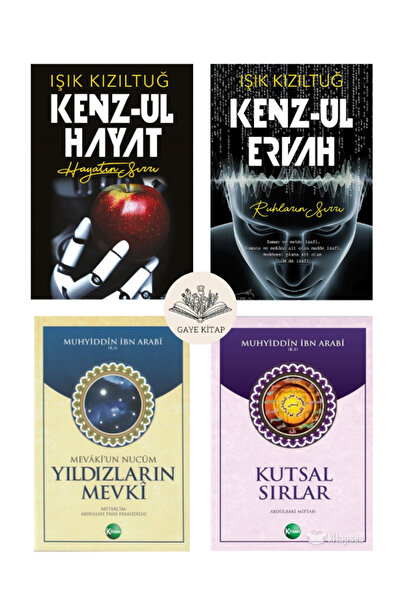 Şira Yayınları Kenz-ul Hayat - Kenz-ul Ervah - Yıldızların Mevki - Kutsal Sır...