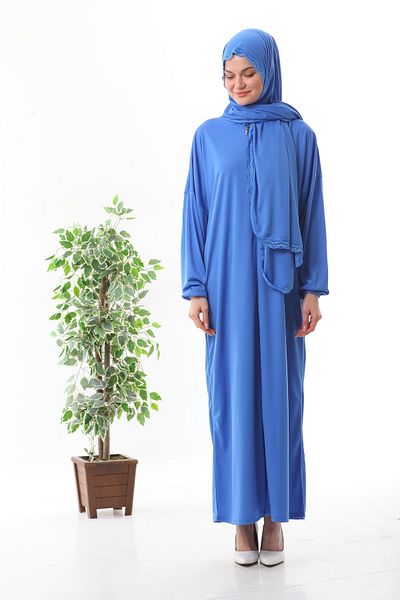 medipek lace headscarf zipper wrists non-slip prayer dress