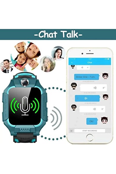 Everest Grup Akıllı Çocuk Saati Takip Ve Arama Gps Li Sim Kartlı Kameralıı