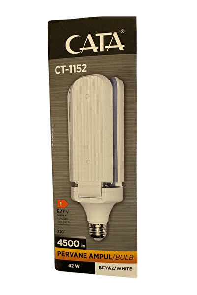 Cata CT-1152 42W 6400K (Beyaz Işık) E27 Duylu Led Pervane Ampul