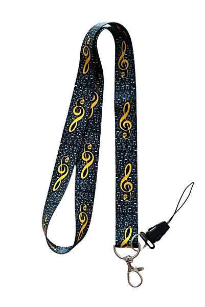 StormiStoretr Nota Müzik Öğretmeni Boyun ipi Telefon Askısı