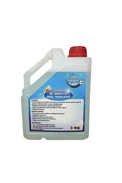 Rose Kimya Wc Banyo Ve Derz Temizleyici 3 Kg