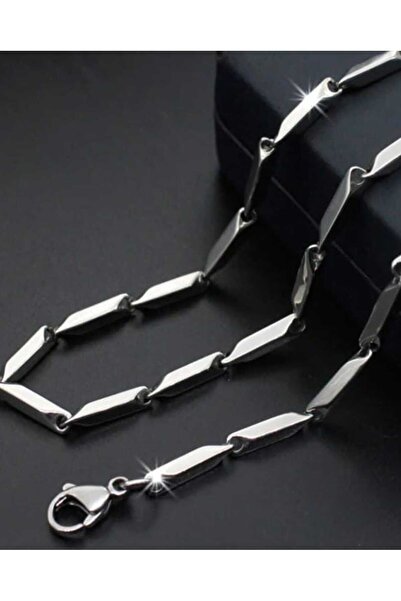 EZE Steel Silver Color Owl Model Men's Chain Necklace