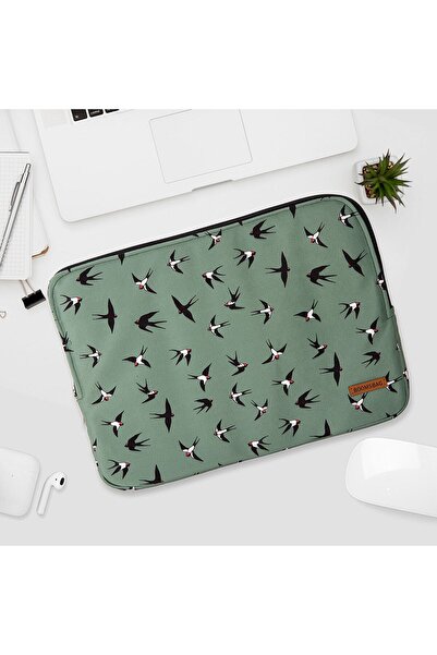 BOOMSBAG Macbook Air/pro Ultrabook 13-14 Inç Uyumlu Su Geçirmez Fermuarlı Darbe Önleyici Laptop Çantası