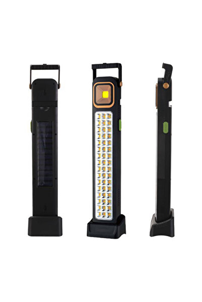 nelerbulurum Solarlı Ve Şarjlı 5 Farklı Modlu Ayarlanabilir Sarı Ve Beyaz Işı...
